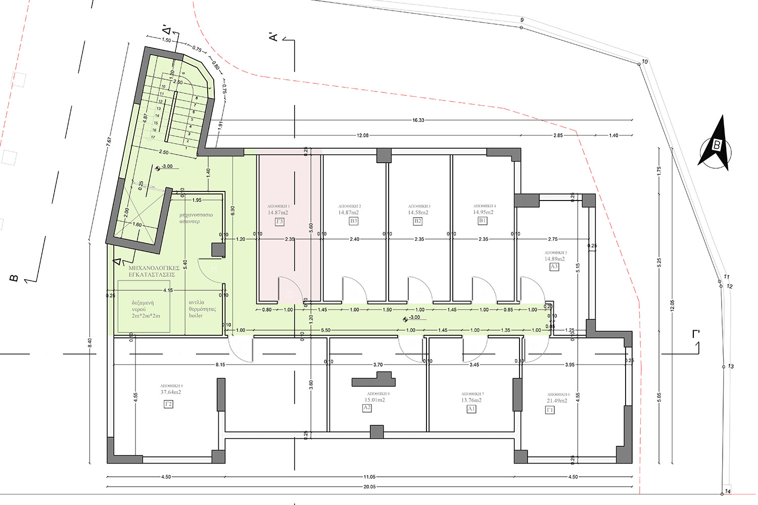 Basement plan