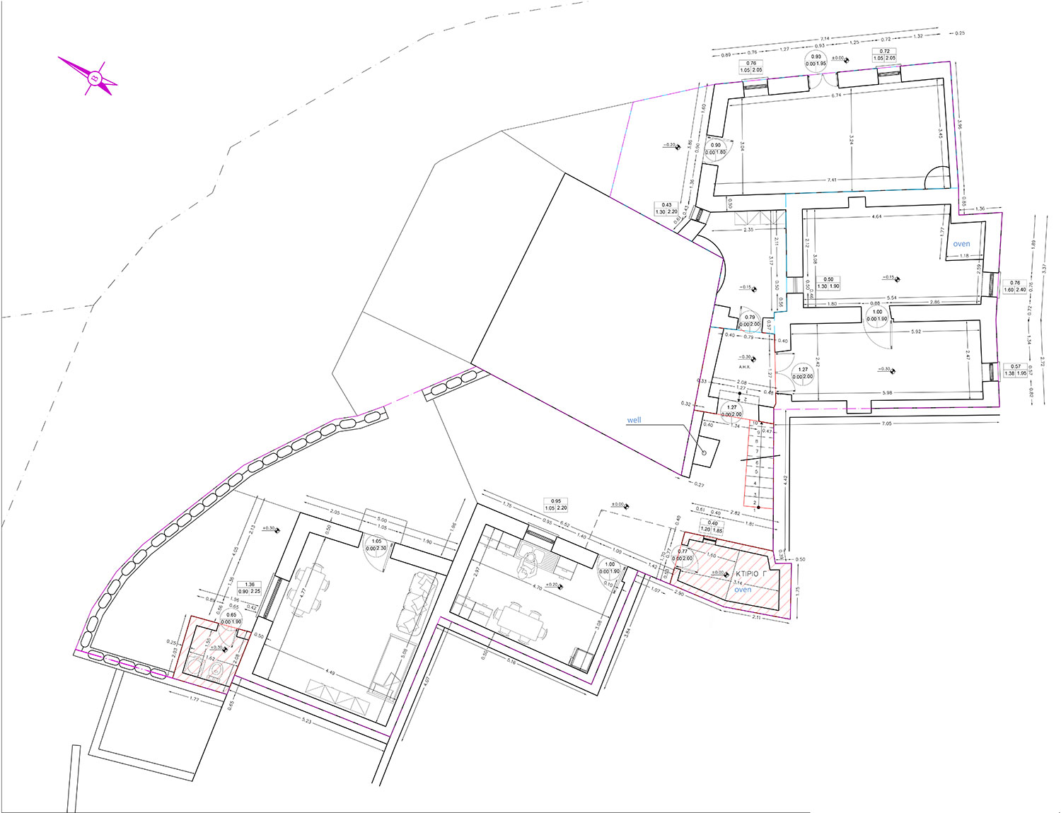 Ground level plan