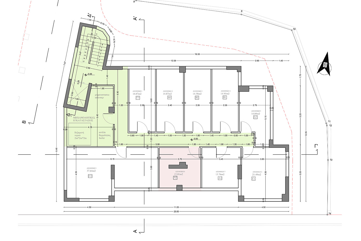 Basement plan