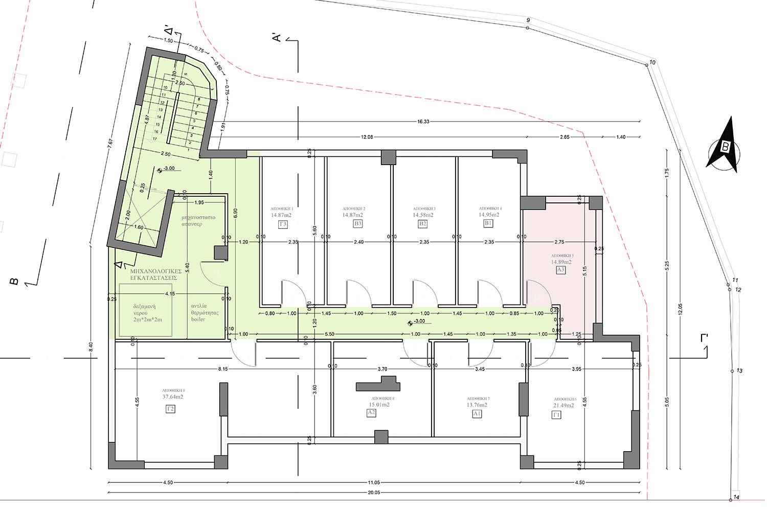 Basement plan