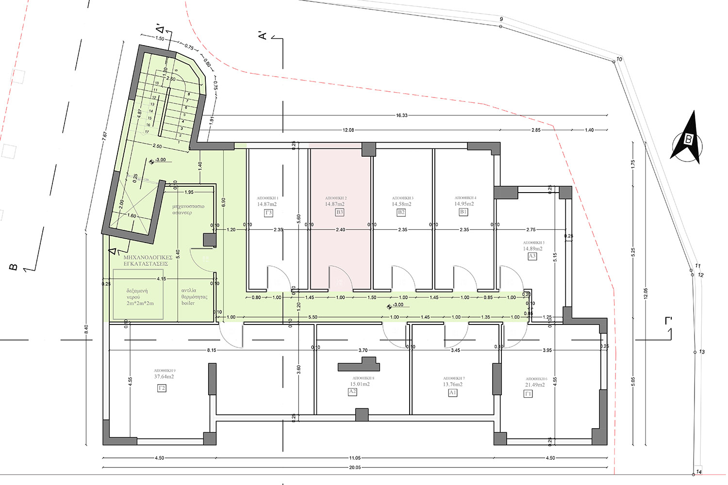 Basement plan