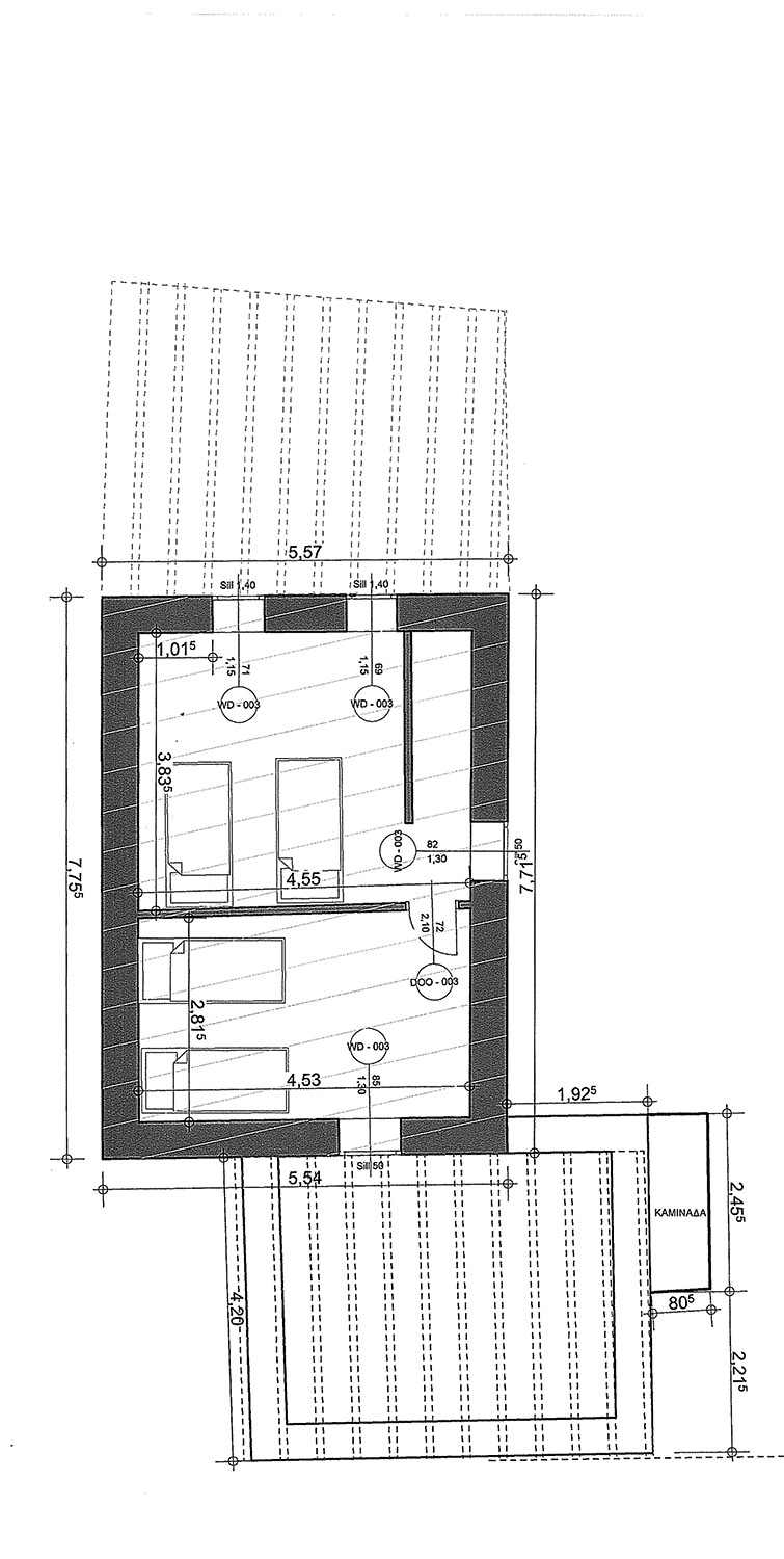 Upper level plan