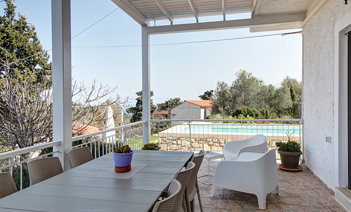 APARTMENT WITH A POOL AMONG THE CYPRESS TREES