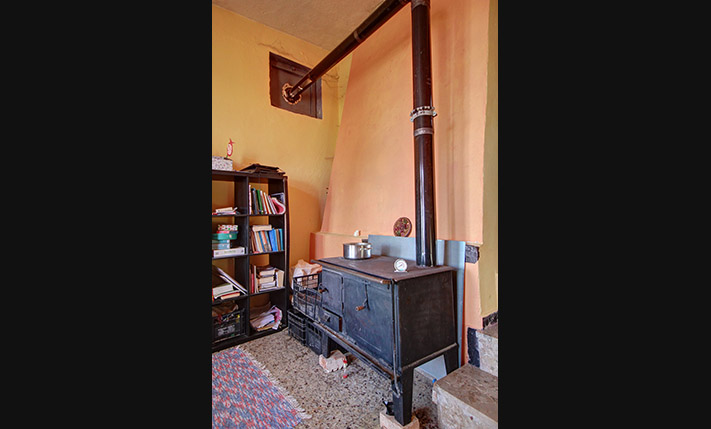 LARGE SEMI-CONVERTED STONE HOUSE