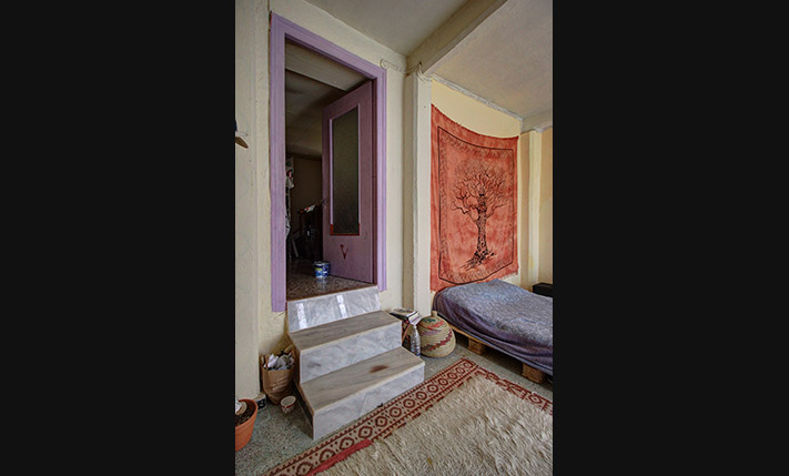 LARGE SEMI-CONVERTED STONE HOUSE