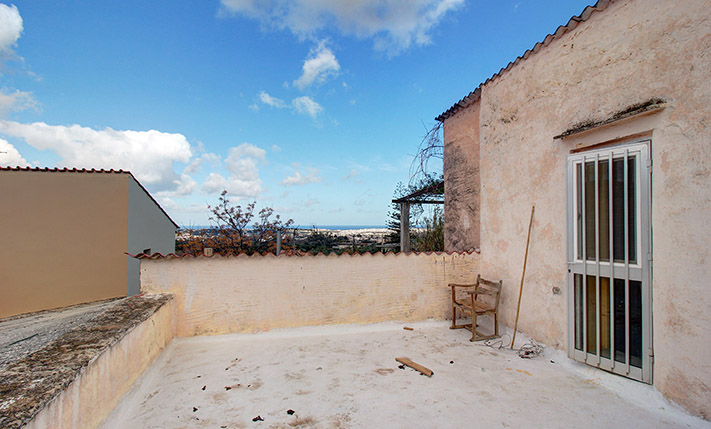 LARGE SEMI-CONVERTED STONE HOUSE
