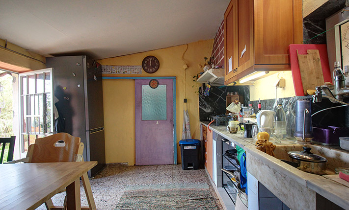 LARGE SEMI-CONVERTED STONE HOUSE