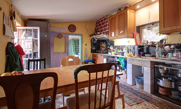 LARGE SEMI-CONVERTED STONE HOUSE