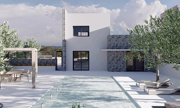 MODERN DESIGN AND SPACIOUS EXTERIORS