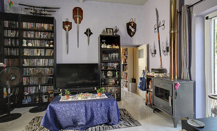 OLD RENOVATED HOUSE WITH A TERRACE & GARDEN