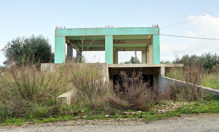 UNFINISHED HOUSE IN TRADITIONAL VILLAGE