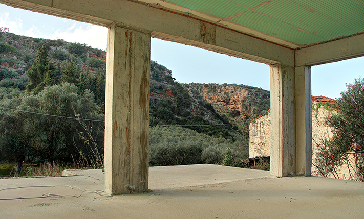 UNFINISHED HOUSE IN TRADITIONAL VILLAGE