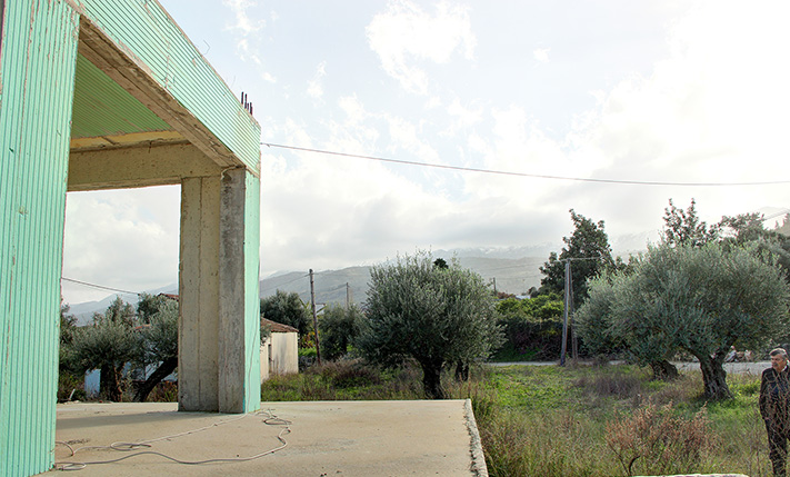 UNFINISHED HOUSE IN TRADITIONAL VILLAGE