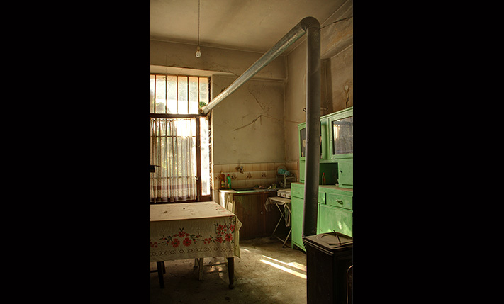 BUILDING AT THE CENTRAL SQUARE OF VOUKOLIES