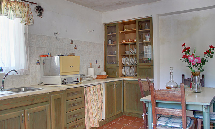 SEMI-CONVERTED STONE HOUSE IN A SMALL VILLAGE