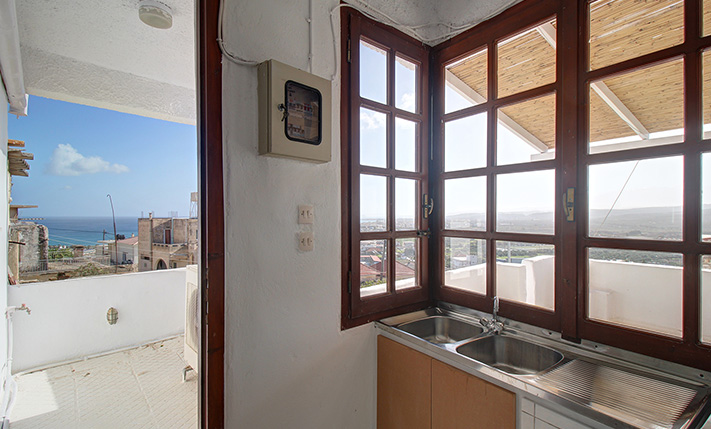 RENOVATED STONE HOUSE WITH VIEWS OVER CHANIA BAY
