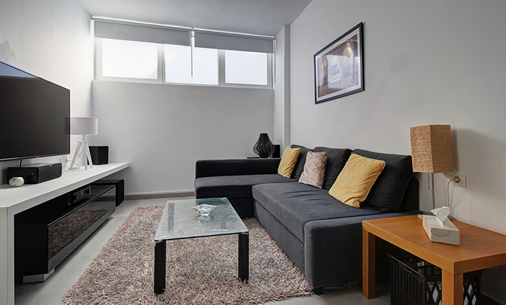 CONTEMPORARY APARTMENT WITH LARGE SPACES