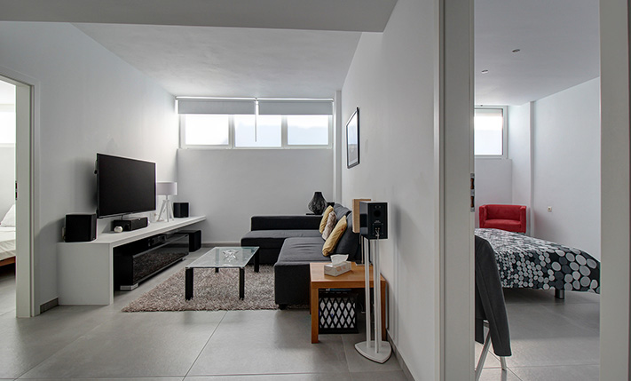 CONTEMPORARY APARTMENT WITH LARGE SPACES