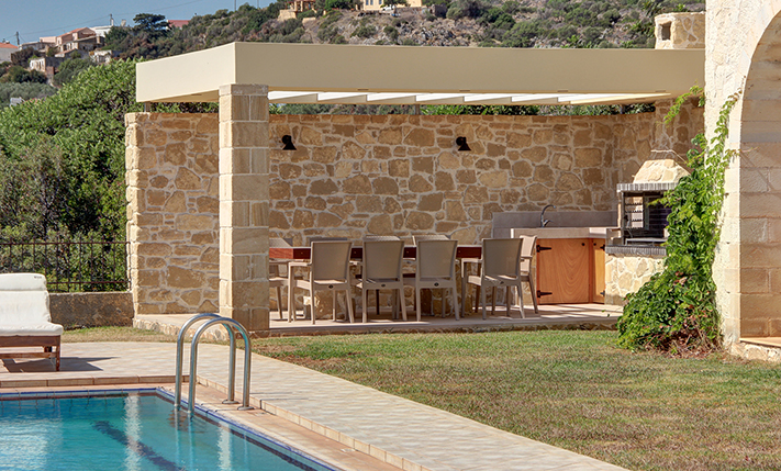 HOUSE WITH PRIVACY IN THE WILD CRETAN SCENERY