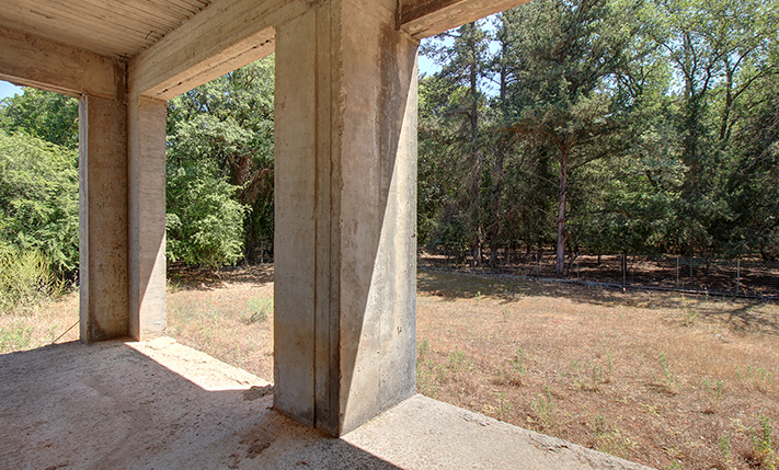 UNFINISHED HOUSE IN THE FOREST