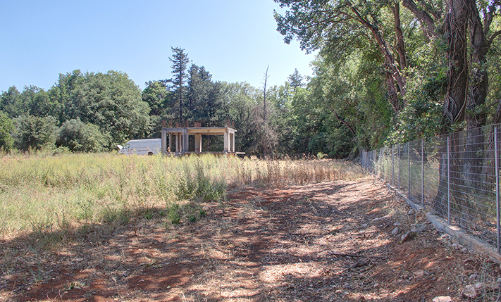 UNFINISHED HOUSE IN THE FOREST
