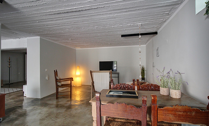 GROUND LEVEL WITH A LARGE MODERN GUESTHOUSE