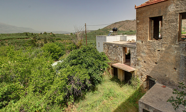 PARTLY RESTORED AS A 4-APARTMENT HOTEL