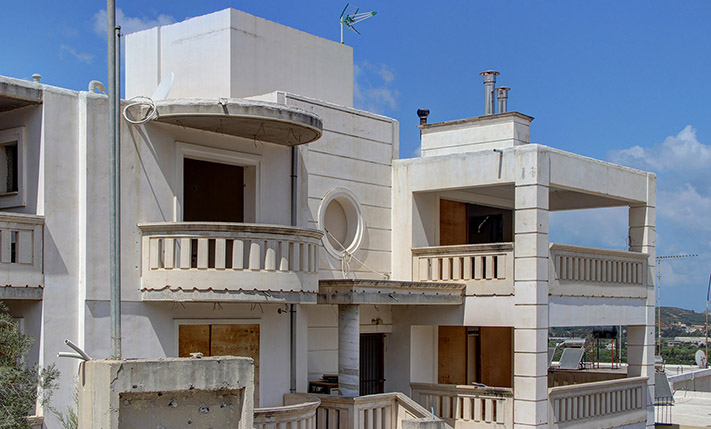 UNFINISHED PENTHOUSE APARTMENT NEAR CHANIA