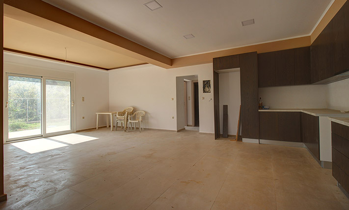 BAU VON 2 GROßEN WOHNUNGEN IN DER NATUR