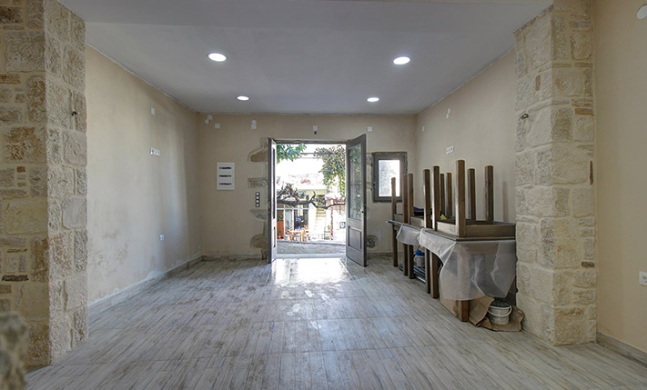 PARTLY RESTORED BUILDING WITH SEA VIEWS