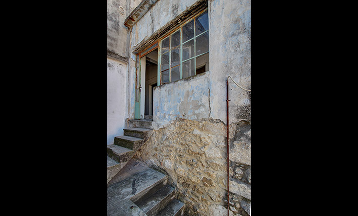 PARTLY RESTORED BUILDING WITH SEA VIEWS