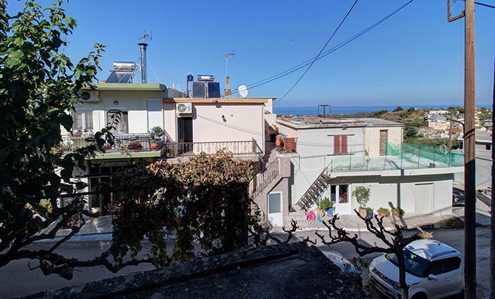 PARTLY RESTORED BUILDING WITH SEA VIEWS