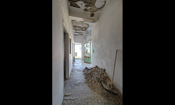 PARTLY RESTORED BUILDING WITH SEA VIEWS