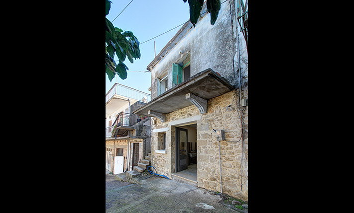 PARTLY RESTORED BUILDING WITH SEA VIEWS