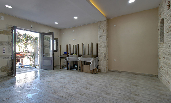 PARTLY RESTORED BUILDING WITH SEA VIEWS