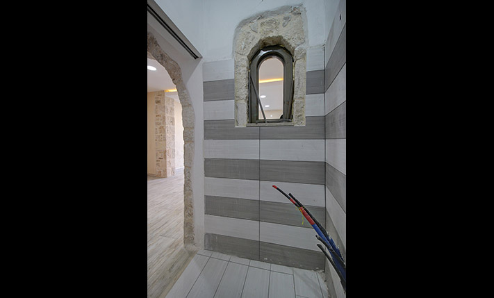 PARTLY RESTORED BUILDING WITH SEA VIEWS