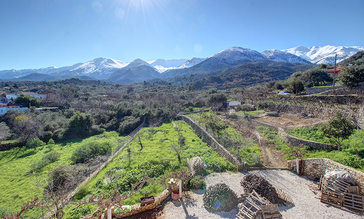 PANORAMIC SPOT IN FRONT OF THE WHITE MOUNTAINS