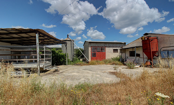 AN OLD INDUSTRIAL COMPLEX NEAR KALYVES