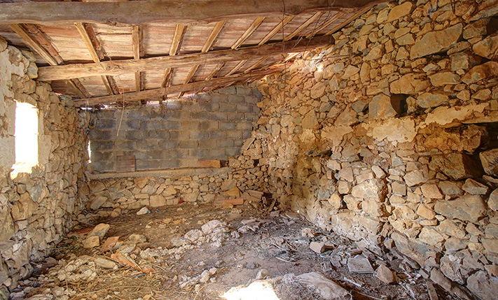 GROUND FLOOR VILLAGE HOUSE ON A SPACIOUS PLOT