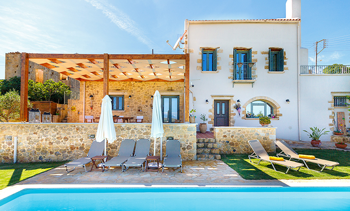 RESTORED STONE HOUSE WITH PANORAMIC VIEWS