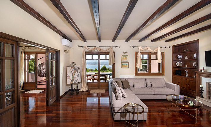 MASTERFULLY BUILT ON A HILLSIDE NEAR MARATHI BEACH