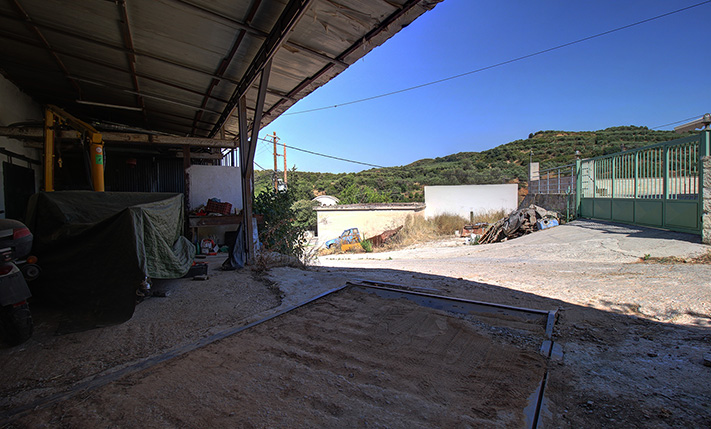 AN OLIVE OIL FACTORY WITH MODERN EQUIPMENT
