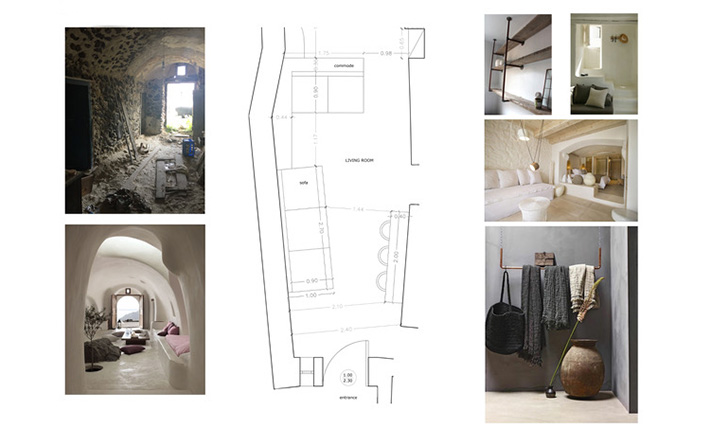 CAVEHOUSE WITH VIEWS FROM THE FRONT TERRACE