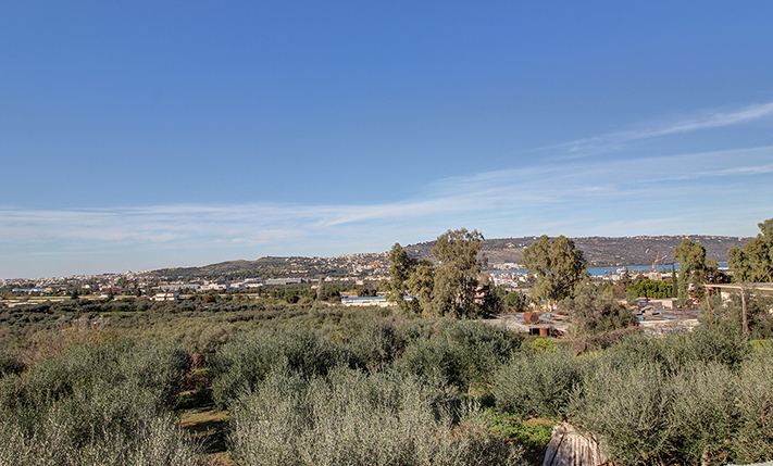 AN OLD OLIVE FACTORY THAT OVERLOOKS THE CITY