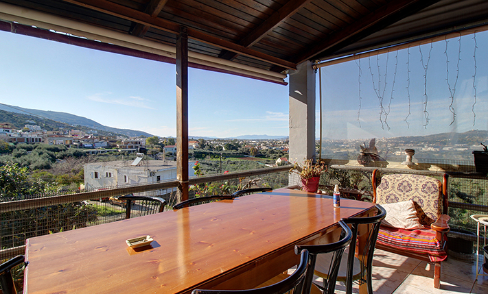 AN OLD OLIVE FACTORY THAT OVERLOOKS THE CITY