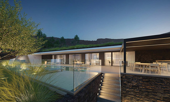 UNDERGROUND HOUSE SECOND FROM THE SEA