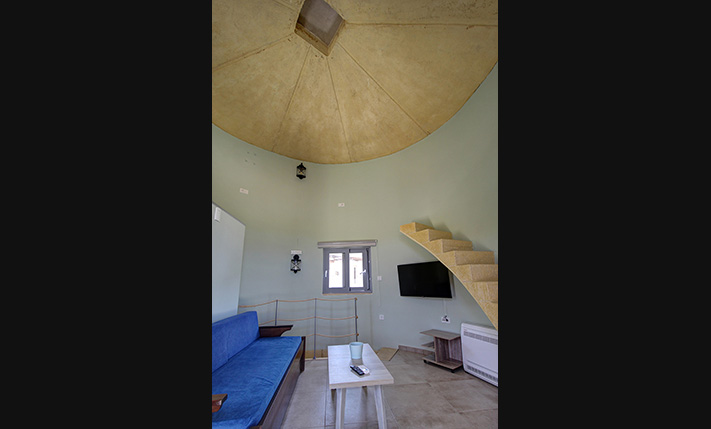 A WINDMILL THAT ROTATES FACING KISSAMOS BAY