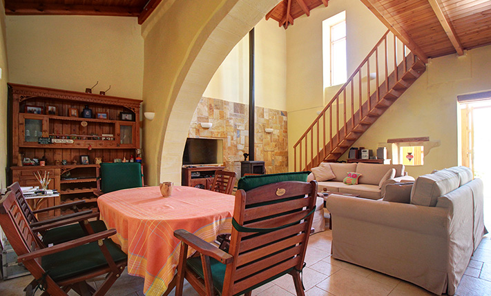 A PICTURESQUE FARM HOUSE IN THE OLIVE GROVES