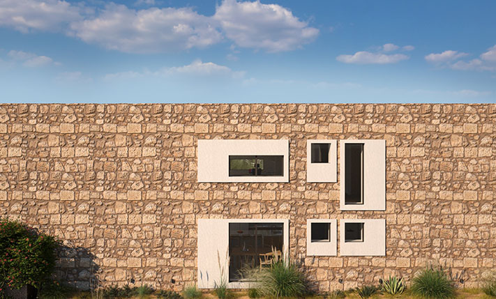 SLEEK DESIGN A SHORT DRIVE FROM THE CITY