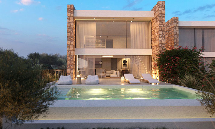 SLEEK DESIGN A SHORT DRIVE FROM THE CITY